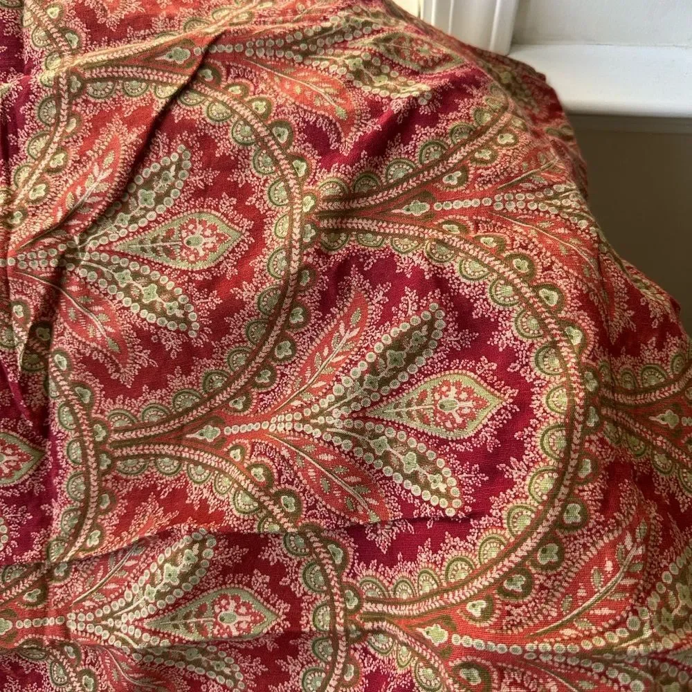 Pottery Barn Bundle of 3 Floral European Shams
